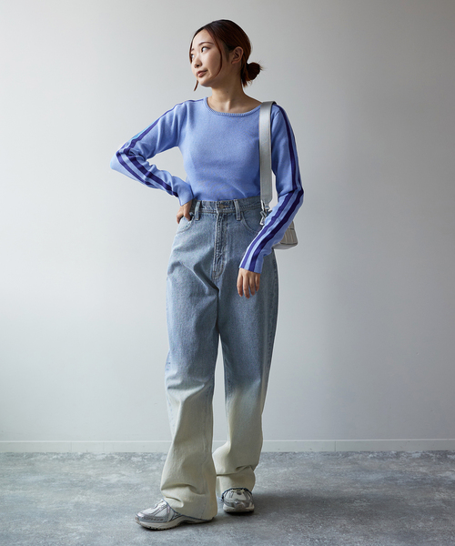 Oriens JOURNAL STANDARD 別注　シマロンワイドデニム Oriens JOURNAL STANDARD｜別注【Cimarron*Oriens】STUDS Denim