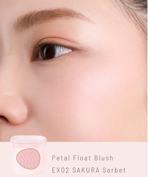 to/one（トーン）の「【販売終了】to/one /【to/one×KEITA MARUYAMA】ペタル フロート ブラッシュ＜全5色＞SAKURA Collection（チーク・レディース・02 Pure Coral/EX01 Once in a Life/01 Peach Beige/03 Cheery Face/EX02 SAKURA Sorbet・FREE）」の12枚目の写真
