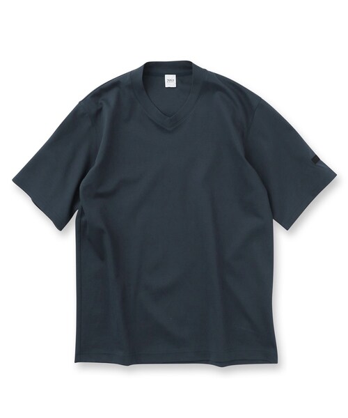 TAKEO KIKUCHI（タケオキクチ）の「【抗菌防臭】ジャケットインナー 半袖 Vカットソー（Tシャツ/カットソー・メンズ・ブラック/ホワイト/ブルー系その他/ダークブラウン・01/02/03/04/05）」の5枚目の写真