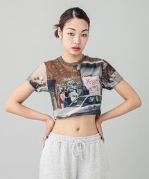 X-girl | X-girl MESH COMPACT TOP(Tシャツ/カットソー)