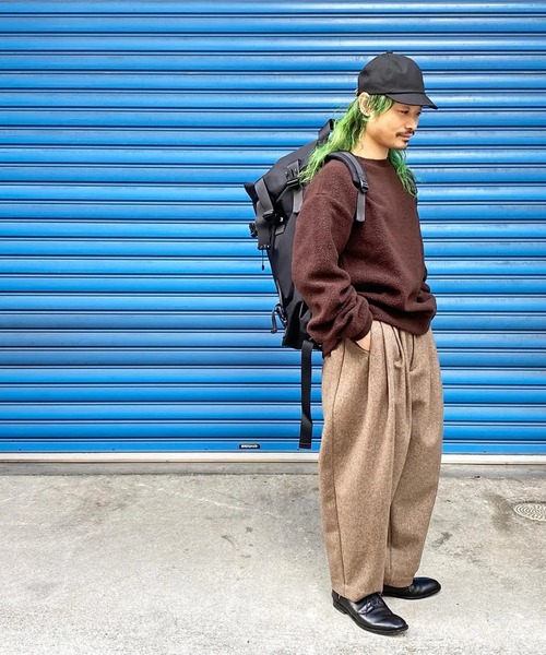 macromauro（マクロマウロ）の「【macromauro】 kaos polyester BELT（BLACK） W&M Special Edition（バックパック/リュック・メンズ・ブラック・FREE）」の10枚目の写真