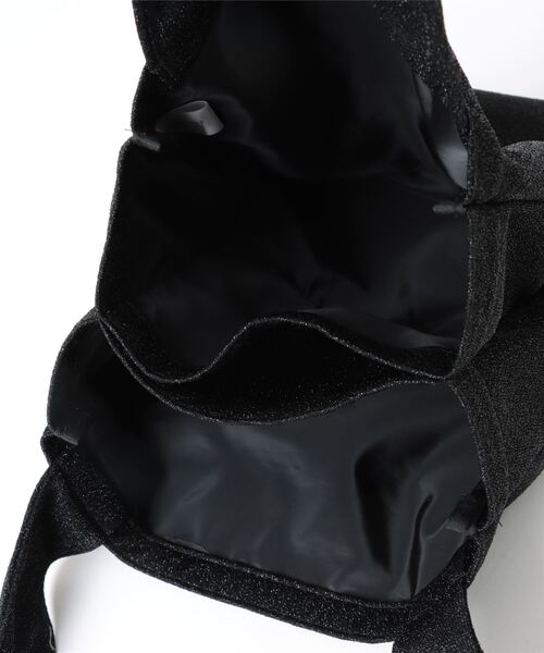 Settimissimo（セッティミッシモ）の「グリッター トートバッグ（トートバッグ・レディース・ブラック/シルバー・FREE）」の5枚目の写真