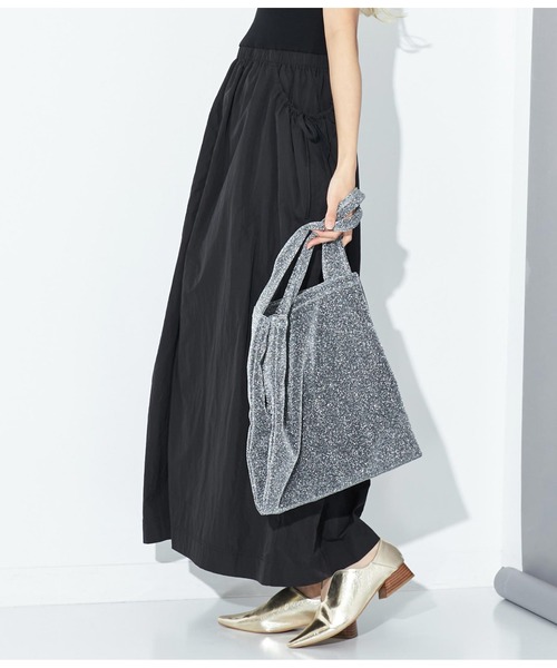 Settimissimo（セッティミッシモ）の「グリッター トートバッグ（トートバッグ・レディース・ブラック/シルバー・FREE）」の11枚目の写真