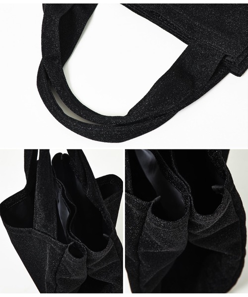 Settimissimo（セッティミッシモ）の「グリッター トートバッグ（トートバッグ・レディース・ブラック/シルバー・FREE）」の20枚目の写真