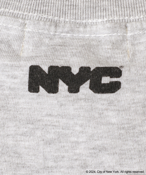 plage(プラージュ)の「NYC logo ロングTシャツ(Tシャツ/カットソー・レディース・チャコールグレー・FREE)」の7枚目の写真