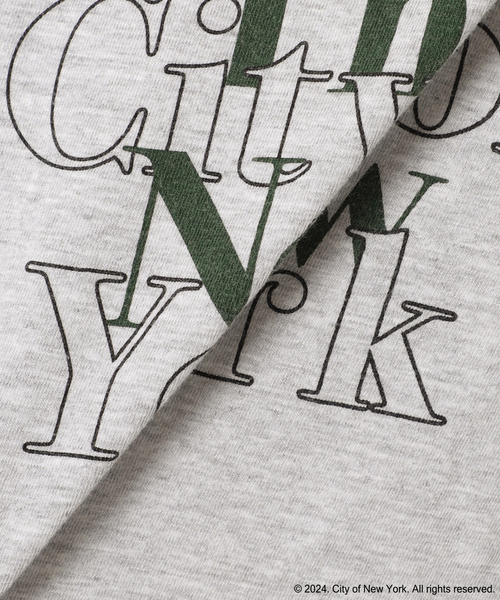 plage(プラージュ)の「NYC logo ロングTシャツ(Tシャツ/カットソー・レディース・チャコールグレー・FREE)」の14枚目の写真