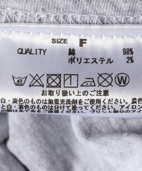 plage(プラージュ)の「NYC logo ロングTシャツ(Tシャツ/カットソー・レディース・チャコールグレー・FREE)」の22枚目の写真