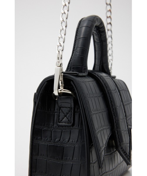 SLY（スライ）の「POINTED SQUARE AURORA BAG ポインテッド スクエア オーロラ バッグ（ショルダーバッグ・レディース・ブラック/マルチ・FREE）」の4枚目の写真