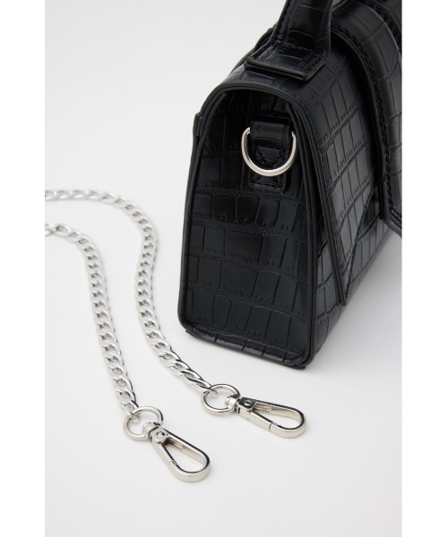 SLY（スライ）の「POINTED SQUARE AURORA BAG ポインテッド スクエア オーロラ バッグ（ショルダーバッグ・レディース・ブラック/マルチ・FREE）」の5枚目の写真