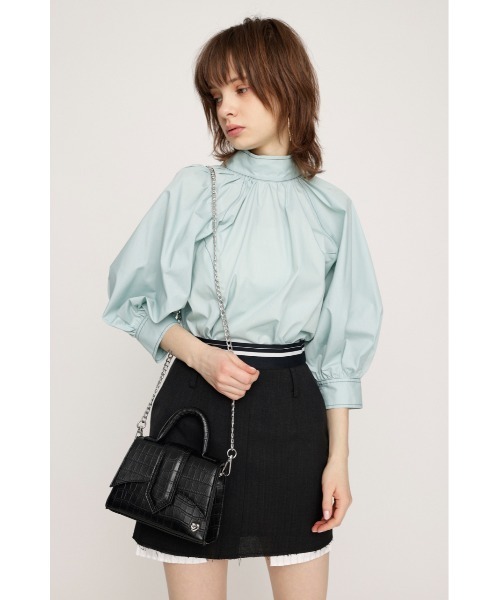 SLY（スライ）の「POINTED SQUARE AURORA BAG ポインテッド スクエア オーロラ バッグ（ショルダーバッグ・レディース・ブラック/マルチ・FREE）」の12枚目の写真