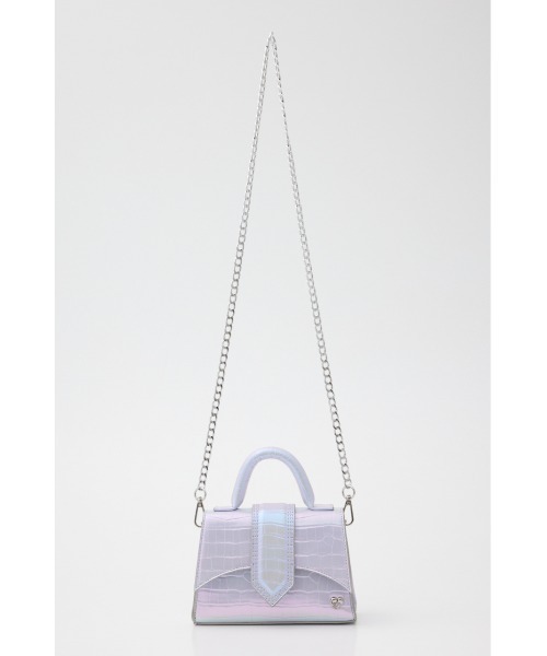 SLY（スライ）の「POINTED SQUARE AURORA BAG ポインテッド スクエア オーロラ バッグ（ショルダーバッグ・レディース・ブラック/マルチ・FREE）」の13枚目の写真