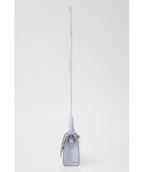 SLY（スライ）の「POINTED SQUARE AURORA BAG ポインテッド スクエア オーロラ バッグ（ショルダーバッグ・レディース・ブラック/マルチ・FREE）」の15枚目の写真