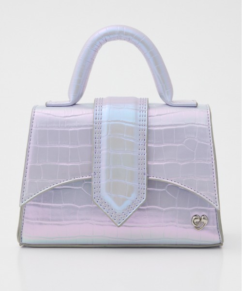 SLY（スライ）の「POINTED SQUARE AURORA BAG ポインテッド スクエア オーロラ バッグ（ショルダーバッグ・レディース・ブラック/マルチ・FREE）」の18枚目の写真