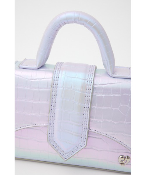 SLY（スライ）の「POINTED SQUARE AURORA BAG ポインテッド スクエア オーロラ バッグ（ショルダーバッグ・レディース・ブラック/マルチ・FREE）」の20枚目の写真