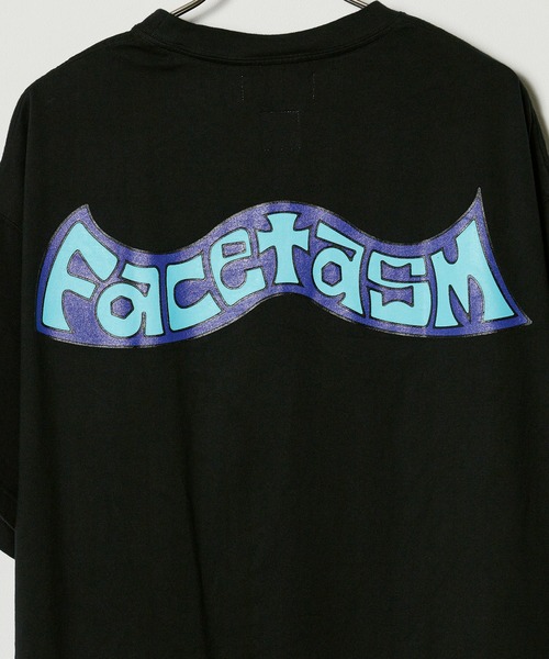FACETASM（ファセッタズム）の「FACETASM/ファセッタズム 90s GRAPHIC BIG TEE Tシャツ（Tシャツ/カットソー・メンズ・ブルー/ブラック/ホワイト・5）」の9枚目の写真