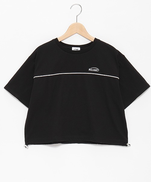 LOVETOXIC（ラブトキシック）の「【LTXC】バックラインロゴ半T（Tシャツ/カットソー・キッズ・オフホワイト/ブラック/サックスブルー・L/M/S）」の12枚目の写真