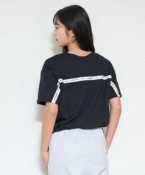 LOVETOXIC（ラブトキシック）の「【LTXC】バックラインロゴ半T（Tシャツ/カットソー・キッズ・オフホワイト/ブラック/サックスブルー・L/M/S）」の20枚目の写真