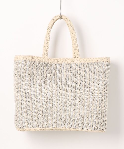 HONEYSUCKLE ROSE（ハニーサックルローズ）の「【HONEYSUCKLE ROSE】ラメカゴバッグ（かごバッグ・レディース・ゴールド/シルバー・ONE SIZE）」の3枚目の写真