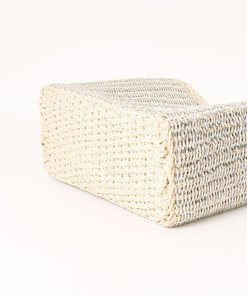 HONEYSUCKLE ROSE（ハニーサックルローズ）の「【HONEYSUCKLE ROSE】ラメカゴバッグ（かごバッグ・レディース・ゴールド/シルバー・ONE SIZE）」の4枚目の写真