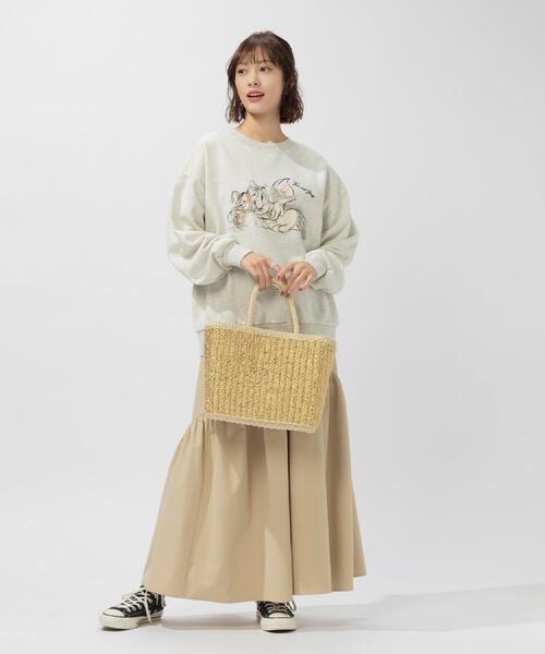 HONEYSUCKLE ROSE(ハニーサックルローズ)の「HONEYSUCKLE ROSE(ハニーサックルローズ)ラメカゴバッグ(ハンドバッグ・レディース・ゴールド/シルバー・ONE SIZE)」の18枚目の写真