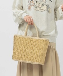 HONEYSUCKLE ROSE（ハニーサックルローズ）の「【HONEYSUCKLE ROSE】ラメカゴバッグ（かごバッグ・キッズ）」