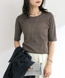 RIVE DROITE | MONN.:.(モン)/ゴブソデクルーTee(Tシャツ/カットソー)