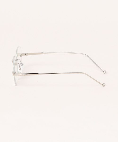 Jelly moo（ジェリームー）の「【 Jelly moo / ジェリームー 】 クリアレンズ リムレス スクエア メガネ #（メガネ・レディース・シルバー・FREE）」の8枚目の写真