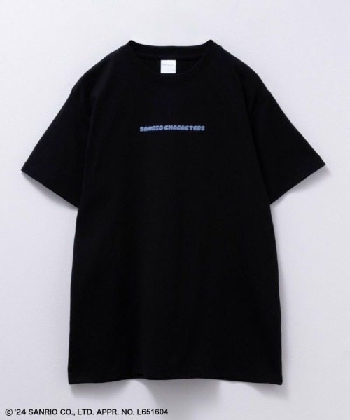 sanrio（サンリオ）の「Sanrio characters バックプリントＴシャツ（Tシャツ/カットソー・レディース・ブラック系その他/ブラック/オートミール/ベージュ・フリー）」の9枚目の写真