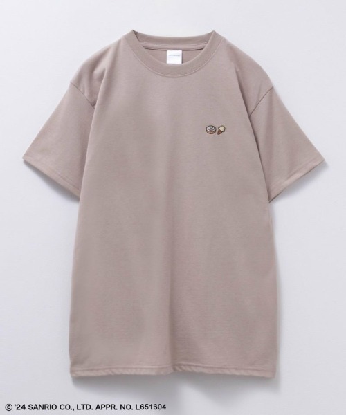 sanrio（サンリオ）の「Sanrio characters バックプリントＴシャツ（Tシャツ/カットソー・レディース・ブラック系その他/ブラック/オートミール/ベージュ・フリー）」の11枚目の写真