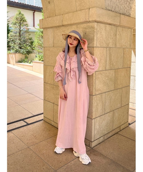 jumelle（ジュメロ）の「check tape straw hat（ハット・レディース・ベージュ・FREE）」の12枚目の写真