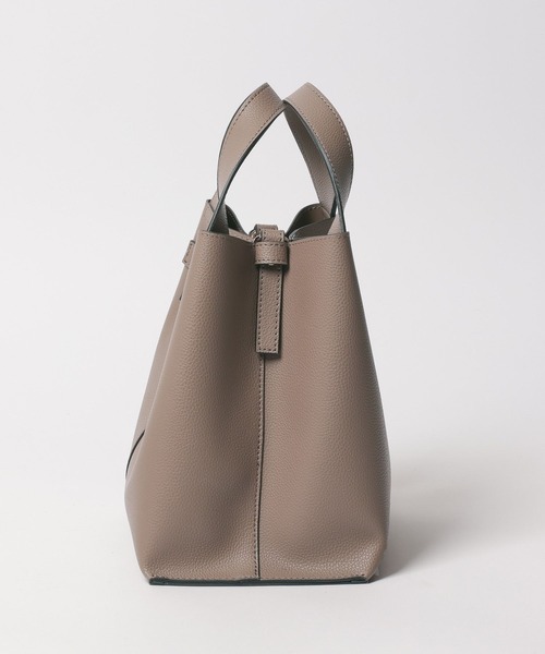 Andemiu（アンデミュウ）の「フロントカナグ2WAYBAG124556（ハンドバッグ・レディース・グレイッシュベージュ/アイボリー/ブラック/ベージュ・FREE）」の19枚目の写真