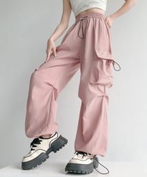 カーゴパンツ ドロスト付き