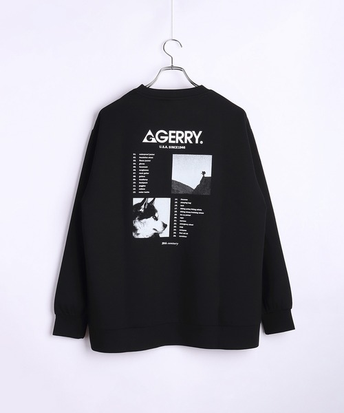 セール】GERRY シルクタッチ ワンポイント刺繍 グラフィックフォト