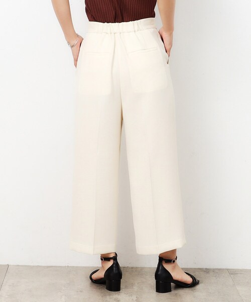 OPAQUE.CLIP(オペークドットクリップ)の「◆パイピングワイドパンツ【洗濯機洗い可】(その他パンツ・レディース・ブルー系その他/ダークグレー/オフホワイト・42/40/38)」の22枚目の写真