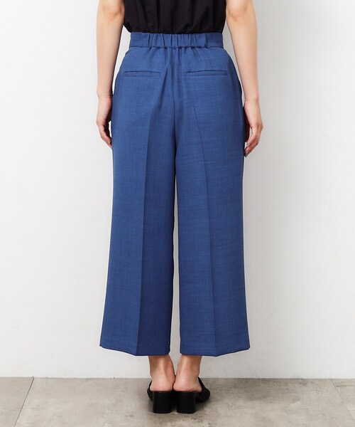 OPAQUE.CLIP(オペークドットクリップ)の「◆パイピングワイドパンツ【洗濯機洗い可】(その他パンツ・レディース・ブルー系その他/ダークグレー/オフホワイト・42/40/38)」の4枚目の写真