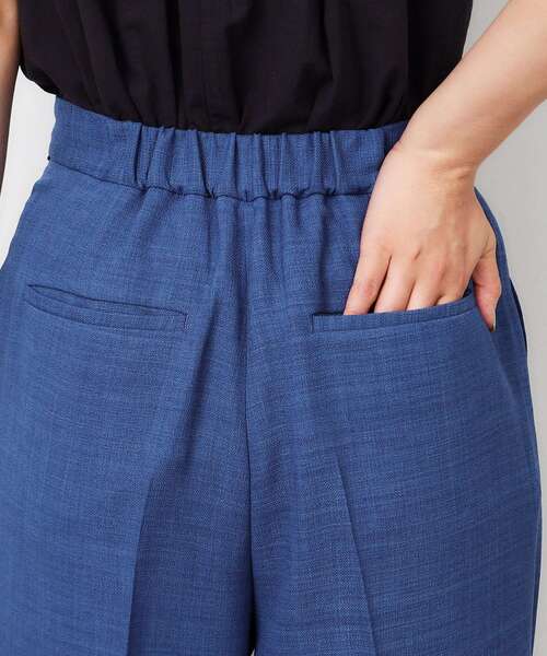 OPAQUE.CLIP(オペークドットクリップ)の「◆パイピングワイドパンツ【洗濯機洗い可】(その他パンツ・レディース・ブルー系その他/ダークグレー/オフホワイト・42/40/38)」の8枚目の写真