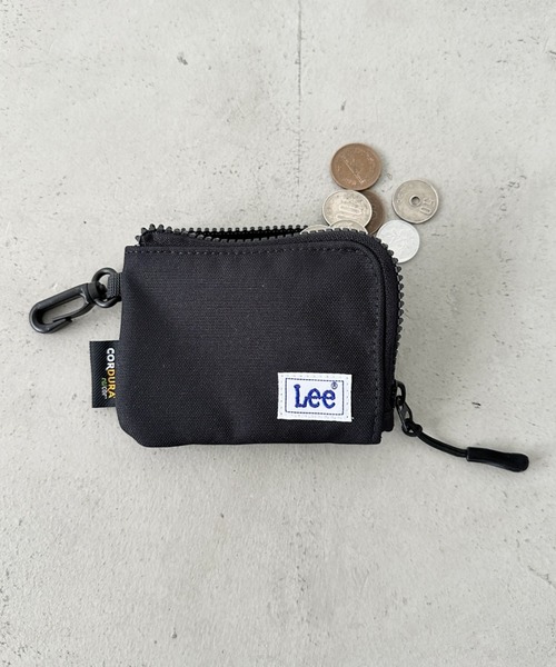 Lee(リー)の「Lee/リー 【CORDURA/コーデュラ】リサイクルポリエステル 小銭入れ(コインケース・メンズ・グレー/カーキ/ブラック/ブラウン・FREE)」の2枚目の写真
