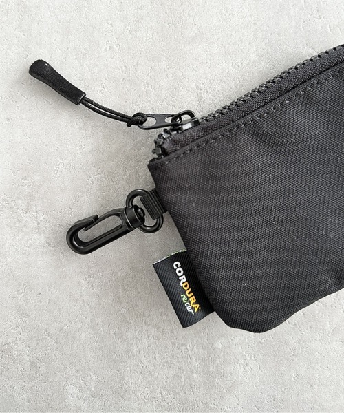 Lee(リー)の「Lee/リー 【CORDURA/コーデュラ】リサイクルポリエステル 小銭入れ(コインケース・メンズ・グレー/カーキ/ブラック/ブラウン・FREE)」の7枚目の写真