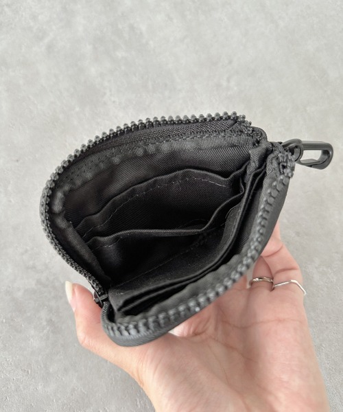 Lee(リー)の「Lee/リー 【CORDURA/コーデュラ】リサイクルポリエステル 小銭入れ(コインケース・メンズ・グレー/カーキ/ブラック/ブラウン・FREE)」の5枚目の写真