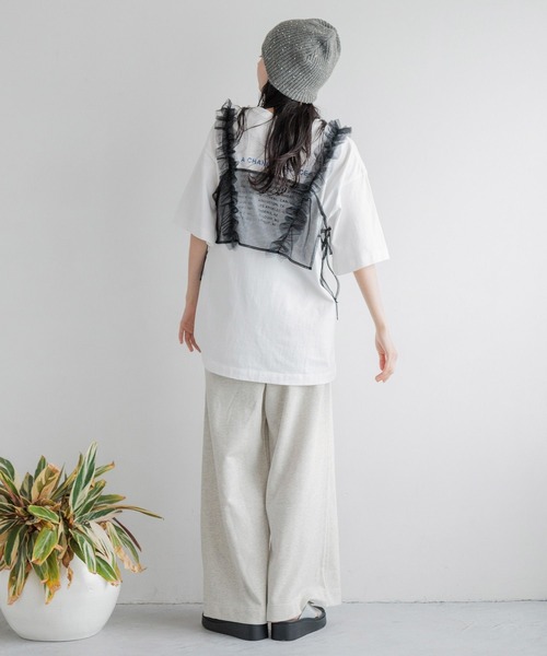 LOWRYS FARM（ローリーズファーム）の「ビーズニットワッチ　128530（ハンチング/ベレー帽・レディース・ベージュ/ブラック/グレー・FREE）」の17枚目の写真