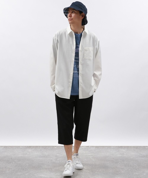 LAKOLE（ラコレ）の「リネンMIXテーパード7分パンツ / 128511（その他パンツ・メンズ・ブラック/オリーブ/グレー/マスタード・SMALL/MEDIUM/LARGE/X-LARGE）」の11枚目の写真