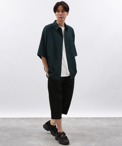 LAKOLE（ラコレ）の「リネンMIXテーパード7分パンツ / 128511（その他パンツ・メンズ・ブラック/オリーブ/グレー/マスタード・SMALL/MEDIUM/LARGE/X-LARGE）」の10枚目の写真