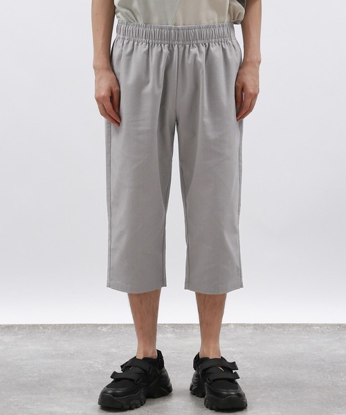 LAKOLE（ラコレ）の「リネンMIXテーパード7分パンツ / 128511（その他パンツ・メンズ・ブラック/オリーブ/グレー/マスタード・SMALL/MEDIUM/LARGE/X-LARGE）」の5枚目の写真