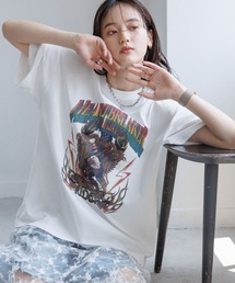 RAGEBLUE | ヴィンテージライク/ルーズロックTシャツ(Tシャツ/カットソー)