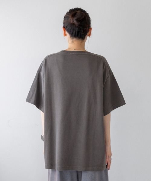 RAGEBLUE（レイジブルー）の「ヴィンテージライク/ルーズロックTシャツ（Tシャツ/カットソー・レディース・ホワイト系1/ブラック系1/ブラック/その他4・FREE）」の13枚目の写真