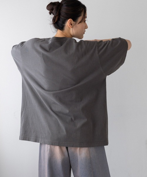 RAGEBLUE（レイジブルー）の「ヴィンテージライク/ルーズロックTシャツ（Tシャツ/カットソー・レディース・ホワイト系1/ブラック系1/ブラック/その他4・FREE）」の11枚目の写真