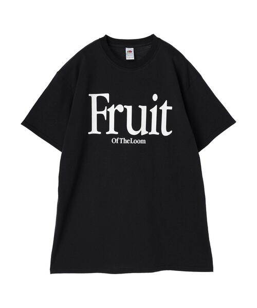 FRUIT OF THE LOOM(フルーツオブザルーム)の「■ FRUIT OF THE LOOM ロゴptTEE(Tシャツ/カットソー・レディース・ブラック/オフホワイト・FREE)」の19枚目の写真
