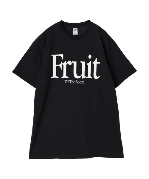 FRUIT OF THE LOOM(フルーツオブザルーム)の「■ FRUIT OF THE LOOM ロゴptTEE(Tシャツ/カットソー・レディース・ブラック/オフホワイト・FREE)」の10枚目の写真
