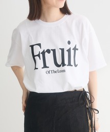 ■　FRUIT　OF　THE　LOOM　ロゴptTEE