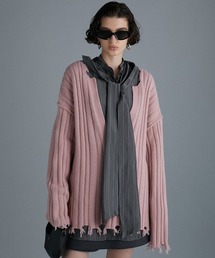 プランジネックニット / Plunge Neck Knit